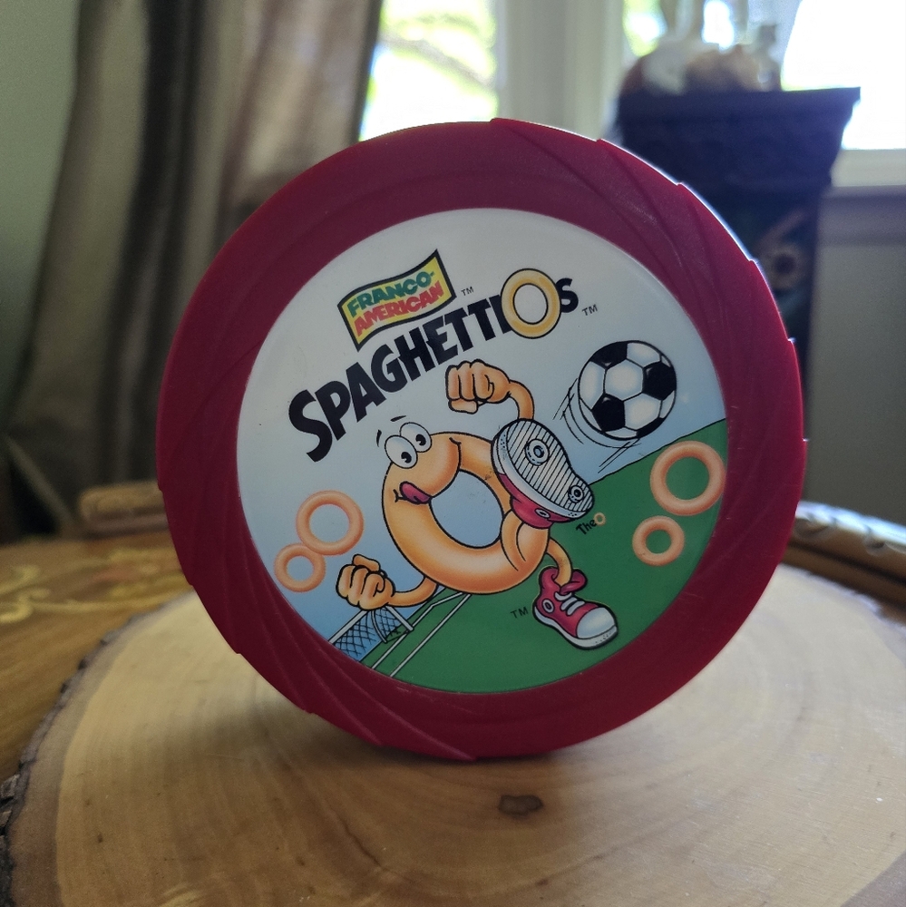 Franco-America Spaghettios Vintage Thermos Soup Container